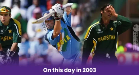 On this day in 2003: Sachin Tendulkar’s masterclass stuns Pakistan in World Cup clash