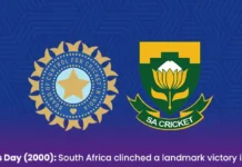 On this Day: South Africa clinched a landmark victory in India South Africa in India Test Series 2000