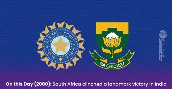 South Africa in India Test Series 2000