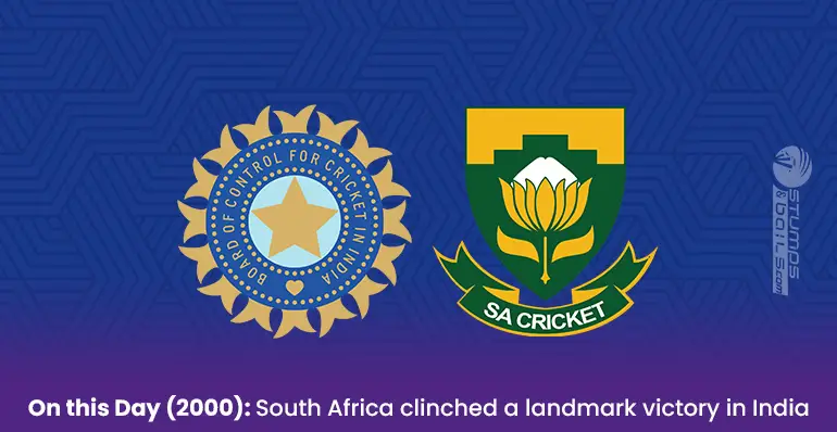South Africa landmark victory in India