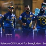 Sri Lanka Release ODI Squad For Bangladesh Series 2024