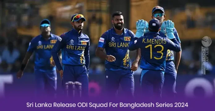 Sri Lanka Squad for Bangladesh Tour 2024