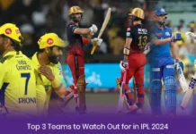 Top 3 Teams to Watch Out for in IPL 2024 Teams to Watch Out for in IPL 2024