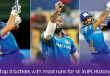 Highest Run scorer for MI in IPL History