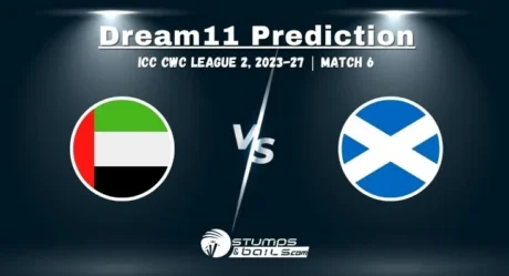UAE vs SCO Dream11 Team Today: ICC CWC League 2 ODI 2024, Match 6, Small League Must Picks, Pitch Report, Injury Updates, Fantasy Tips, UAE vs SCO Dream 11  