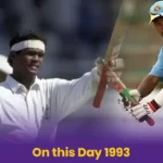 On this Day 1993: Vinod Kambli scored his second consecutive double-century against Zimbabwe in Delhi