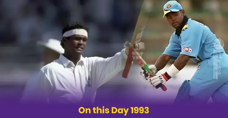Vinod Kambli Double Century vs Zimbabwe 1993