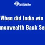 On this Day (2008) India won the first final of Commonwealth Bank Tri-series by 6 wickets