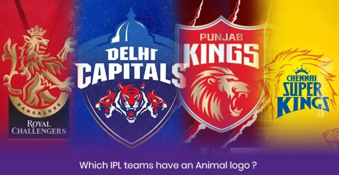 Which IPL teams have an Animal logo?  