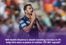 Will Mohit Sharma’s death bowling heroics in IPL earn him a spot in Indian T20 WC squad? Mohit Sharma in India T20 WC squad