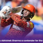 What makes Abhishek Sharma a contender for the Indian team 