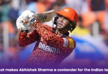 What makes Abhishek Sharma a contender for the Indian team Abhishek Sharma In Indian Team