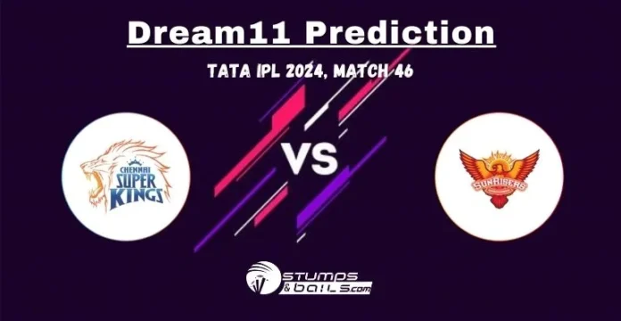 CHE vs SRH Dream11 Prediction