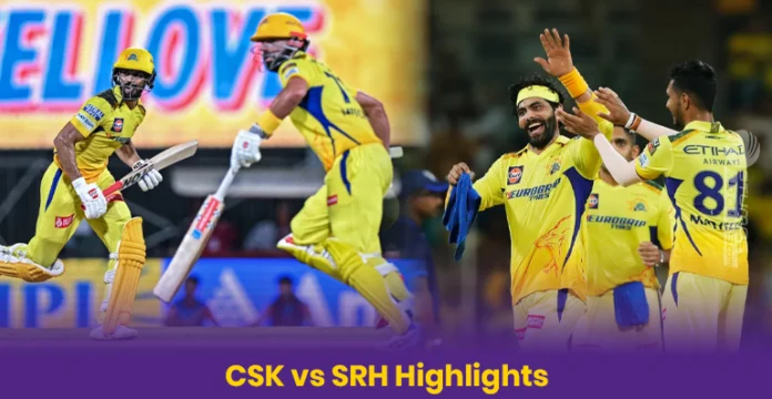 CSK vs SRH Highlights