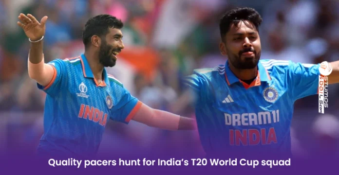 Fast bowlers in India T20 WC squad