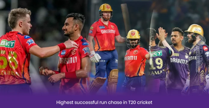 Highest successful run chase in T20 cricket Today