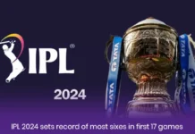 IPL 2024 sets record of most sixes in first 17 games IPL 300 sixes in 17 games