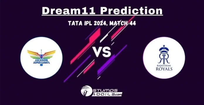 LKN vs RR Dream11 Prediction
