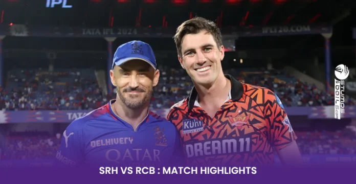 SRH vs RCB Highlights