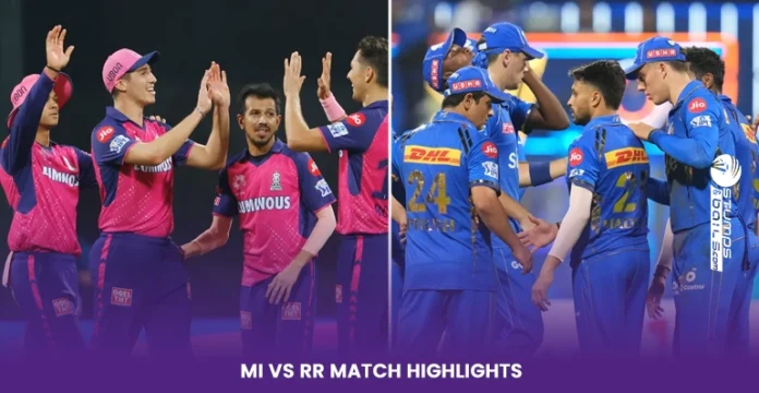 MI vs RR Highlights