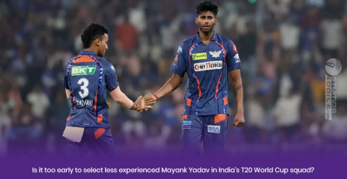 Mayank Yadav in India's T20 WC squad