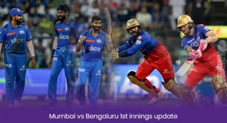 Mumbai vs Bengaluru 1st innings update: Bumrah’s 5-wicket haul dents RCB, Karthik’s 53* guides team to a decent total