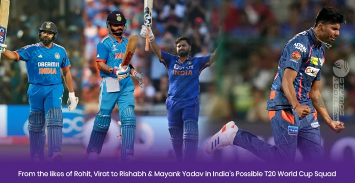 Probable India Squad for T20 WC 2024