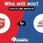 TATA IPL 2024 Match 33: Punjab vs Mumbai Who Will Win?