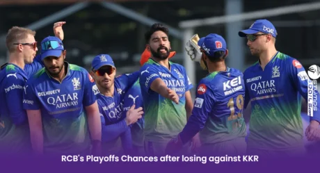 RCB’s Playoffs Chances after losing against KKR 