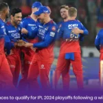 RCB’s chances to qualify for IPL 2024 playoffs following a win over SRH