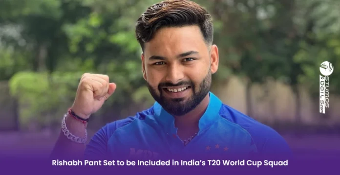 Rishabh Pant in Indias T20 World Cup Squad