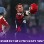 Ranked: Slowest Centuries in IPL history