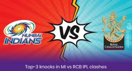 Top 3 knocks in MI vs RCB IPL clashes  