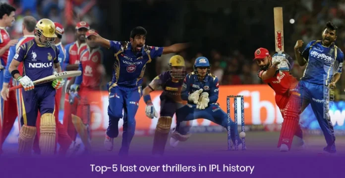 Top-5 last over thrillers in IPL history