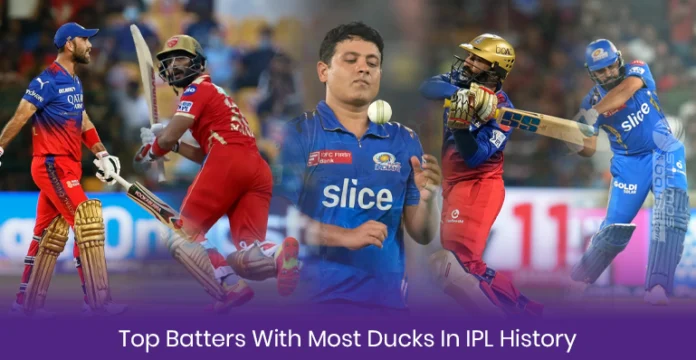 Batters With Most Ducks In IPL History