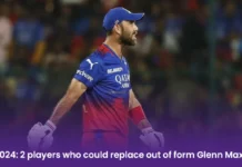 IPL 2024: 2 players who could replace out of form Glenn Maxwell Who can replace Maxwell at RCB