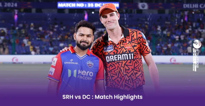 SRH vs DC Highlights