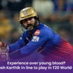 Experience over young blood? Dinesh Karthik in line to play in T20 World Cup 