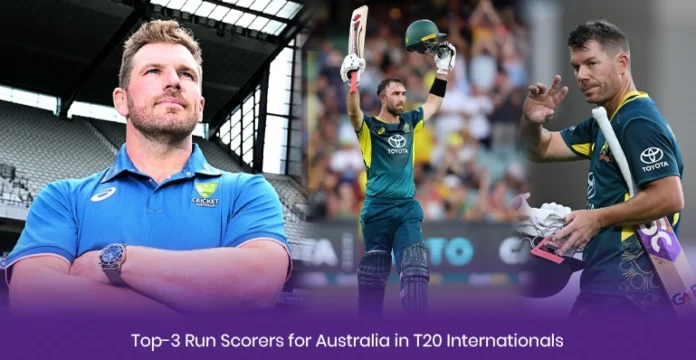 Australia Top-3 Run Scorers in T20 Internationals