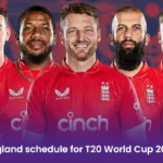 England schedule for T20 World Cup 2024  
