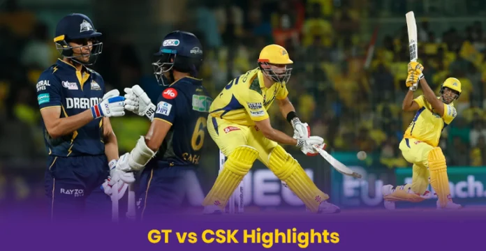 GT vs CSK Highlights