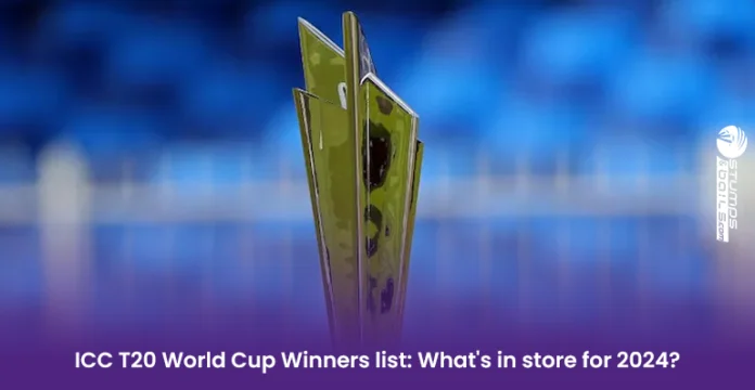 ICC T20 World Cup Winners list