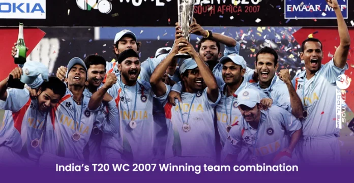India 2007 T20 WC Winning team
