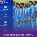 ICC T20 World Cup 2024: India Schedule For T20 WC  