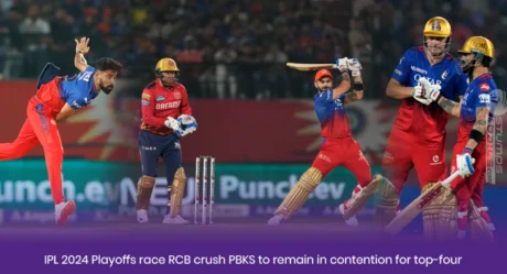 IPL 2024 Playoffs race: RCB crush PBKS to remain in contention for top-four 