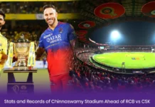 Stats and Records of Chinnaswamy Stadium Ahead of RCB vs CSK RCB vs CSK Stats and records at Chinnaswamy