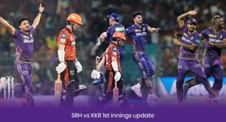 SRH vs KKR 1st innings update: Kolkata unbalance overconfident Hyderabad in IPL final