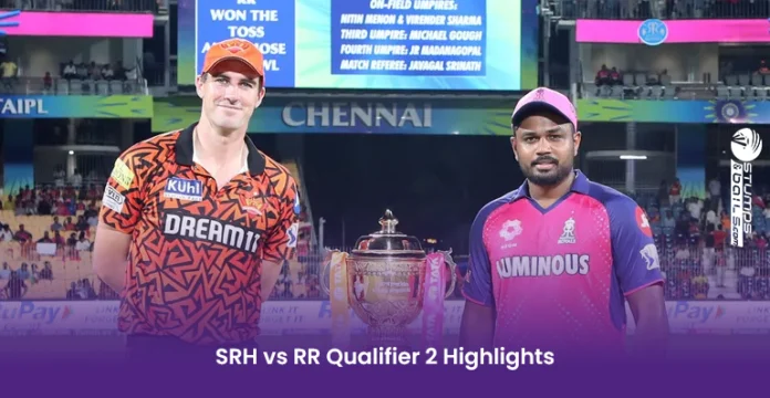 SRH vs RR Qualifier 2 Highlights
