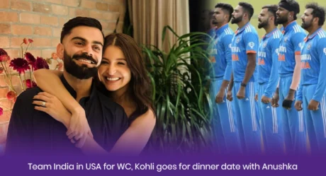Team India in USA for WC, Kohli goes for dinner date with Anushka