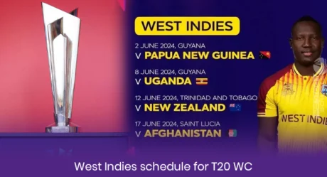 ICC T20 World Cup 2024: West Indies schedule for T20 WC